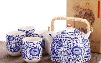 火爆促销 7头釉中彩大提梁壶陶瓷茶具套装（清明上河图），厂家批发价格直供，图片全面解析